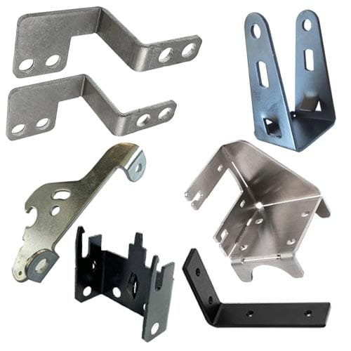 Piezas de estampado de metal de acero al carbono
