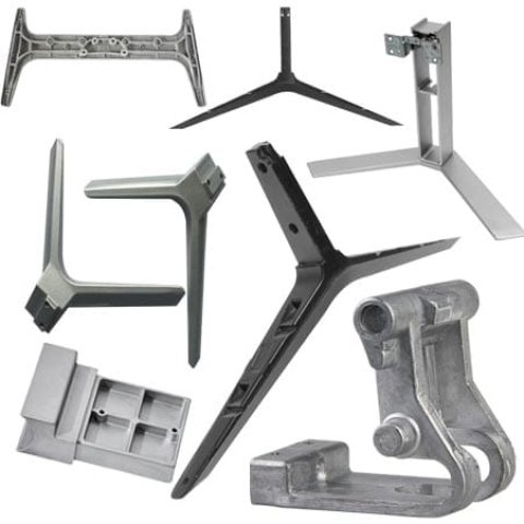 Soportes de TV de fundición a presión de aluminio