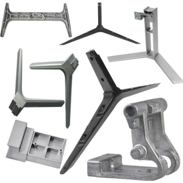 Soportes de TV de fundición a presión de aluminio