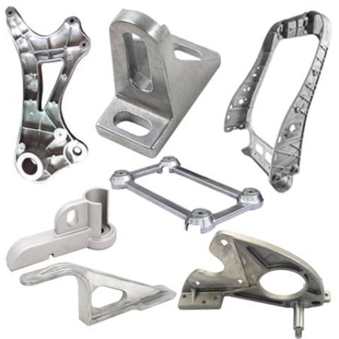 Soportes de asiento de fundición a presión de aluminio