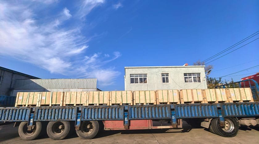 Accesorios de construcción prefabricados enviados a Oriente Medio