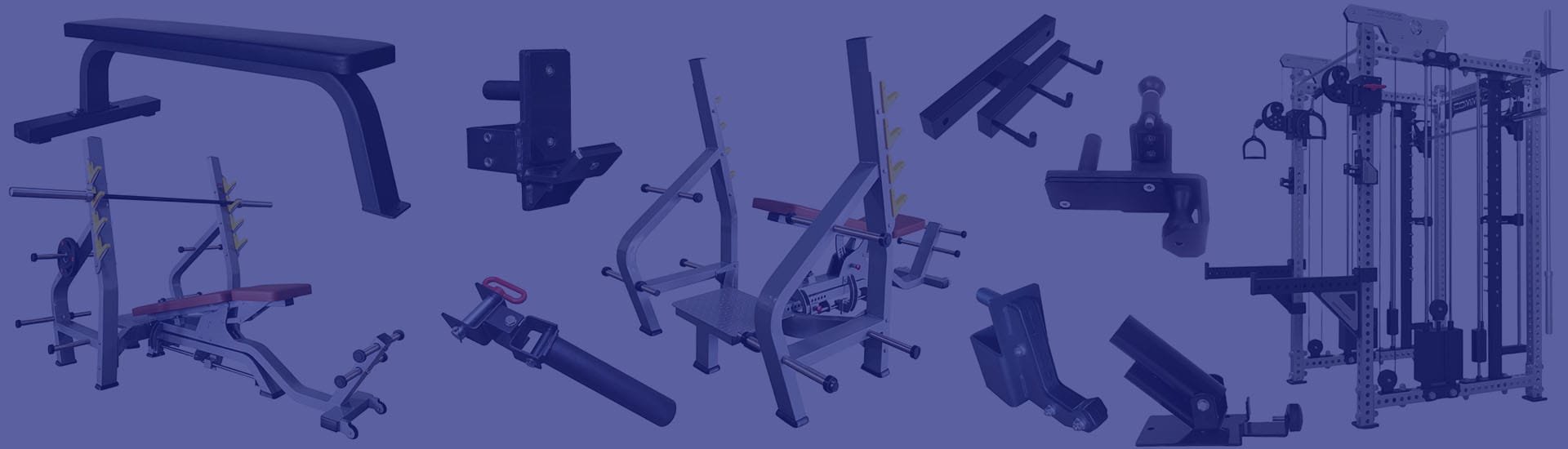 Componentes de Equipos de Gimnasio Fabricados